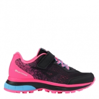 Pantofi Sport Karrimor Tempo Trail Child pentru fete negru roz