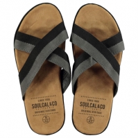 Papuci de plaja SoulCal Covina pentru Barbati negru