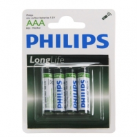 Philips AAA 4 . Batteries multicolor