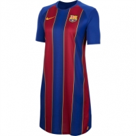 Rochie-camasa Nike FC Barcelona T pentru Femei albastru rosu