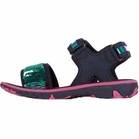Sandale Kappa Seaqueen K Footwear bleumarin-roz 260767K 6722 copii pentru