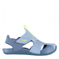 Sandale Sandale cu arici Nike Sunray Protect pentru Copii albastru volt
