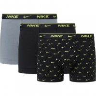 Set de 3 Boxeri Nike pentru Barbati negru gri
