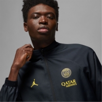 Treninguri Nike Saint-Germain Strike Fourth Jordan Dri-FIT Woven Soccer pentru Barbati negru galben
