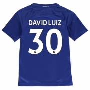 Tricou Acasa Chelsea David Luiz 2017 2018 pentru copii albastru