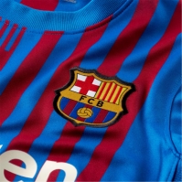 Tricou Acasa Nike Barcelona 2021 2022 pentru copii albastru rosu