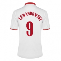 Tricou Acasa Nike Polonia Robert Lewandowski 2020 alb