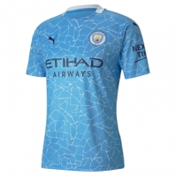 Tricou Acasa Puma Manchester City 2020 2021 albastru