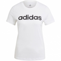 Tricou Adidas Essentials Linear alb GL0768 pentru femei