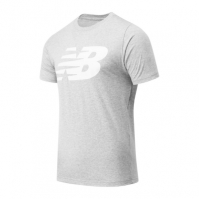 Tricou cu imprimeu New Balance Stacked pentru Barbati gri