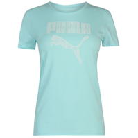 Tricou cu imprimeu Puma Pastel pentru Femei sky alb