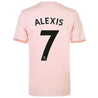 Tricou Deplasare adidas Manchester United Alexis Sanchez 2018 2019 roz