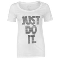 Tricou Nike JDI Merge pentru Femei alb