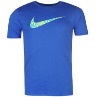 Tricou Nike Swoosh Just Do It Quote pentru Barbati albastru roial