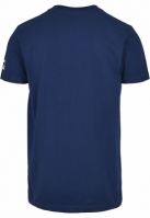 Tricou cu logo Starter Small albastru bleumarin