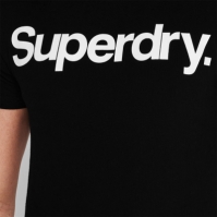 Tricou Superdry clasic negru 02a