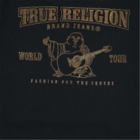 Tricou True Religion True Religion Horseshoe Crew negru