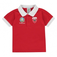Tricouri Polo UEFA Euro 2020 Wales pentru Bebelusi rosu