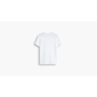 Set 2 Levis Levis Logo cu guler rotund T-Shirts alb negru
