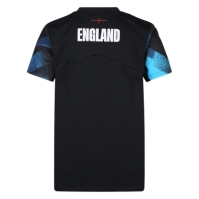 Umbro Anglia Rugby Warm Up Shirt Juniors negru albastru