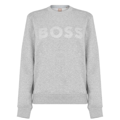 Bluza de trening Boss Diamante Logo argintiu