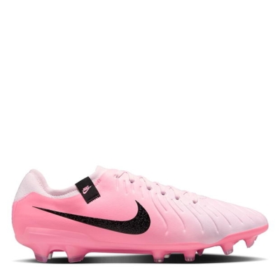 Ghete de fotbal Nike Tiempo Legend 10 Pro Firm Ground roz negru