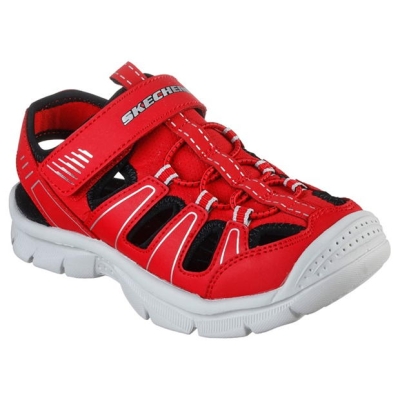 Sandale Sandale Skechers Lightweight River Flat Unisex pentru Copii rosu