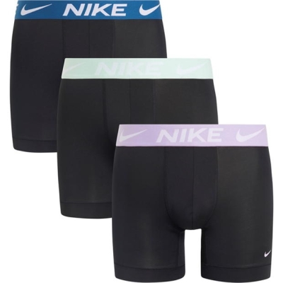 Set de 3 Boxeri Nike Dri-FIT pentru Barbati negru verde