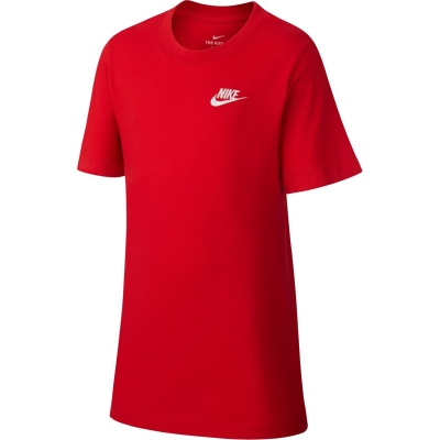 Tricou Nike Futura pentru baietei rosu alb