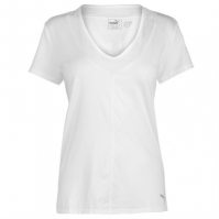 Tricou Puma Slouchy plasa pentru Femei alb