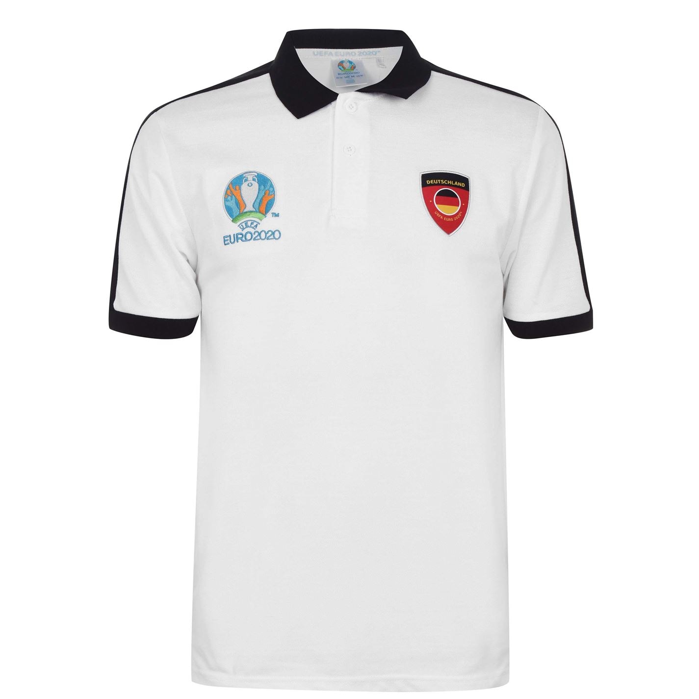 Tricouri Polo UEFA Euro 2020 Germania pentru Barbati alb