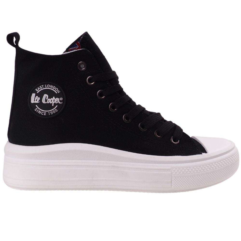 Lee Cooper shoes negru and alb LCW-23- 44-1629LA pentru Femei