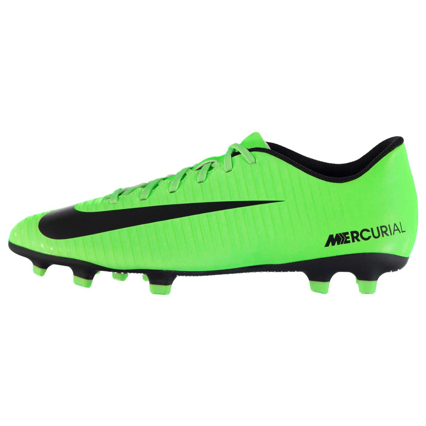 Ghete fotbal crampoane Nike Mercurial Vortex III FG barbati verde lime