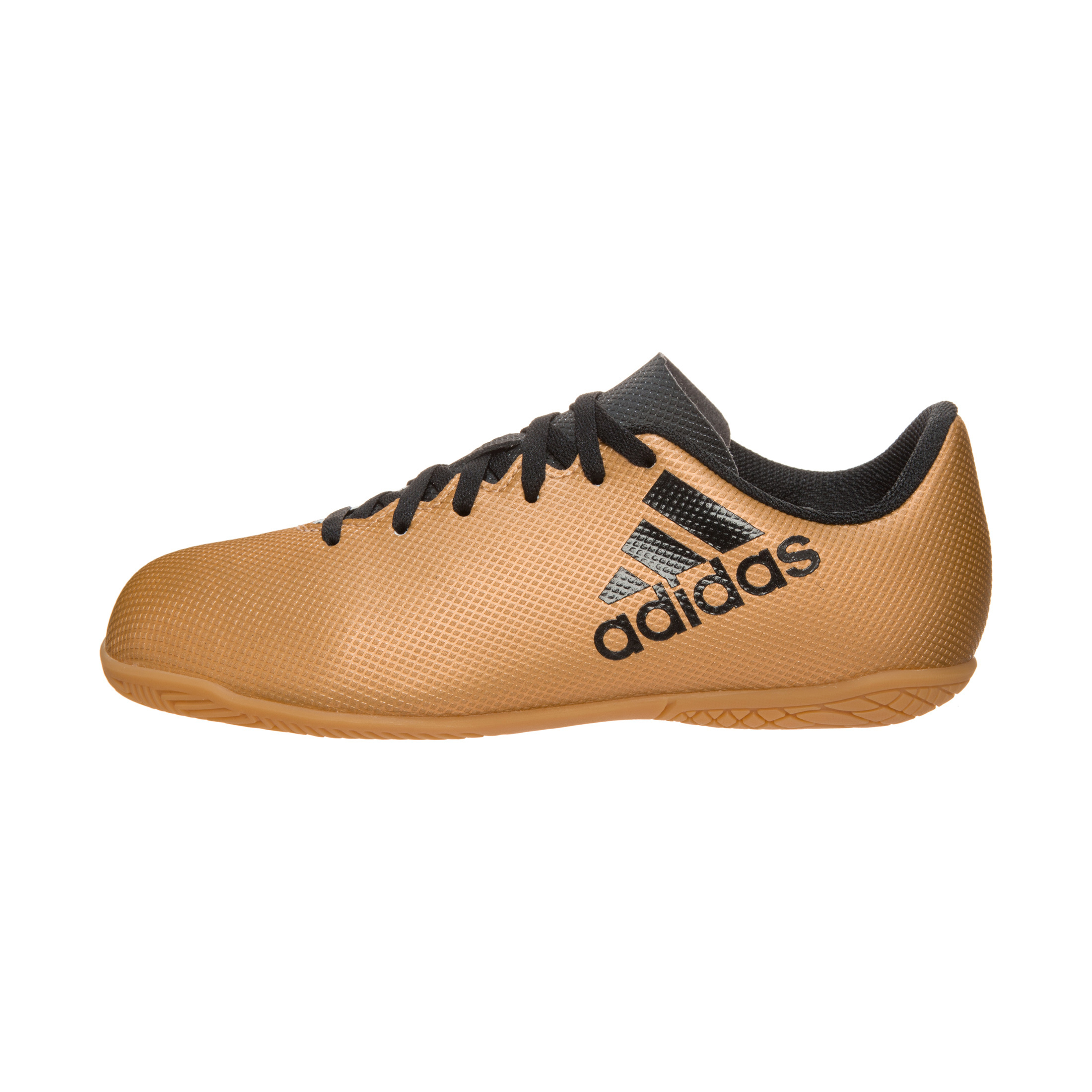 Ghete fotbal sala adidas X Tango 17.4 IN Junior CP9052 baieti bej metalic