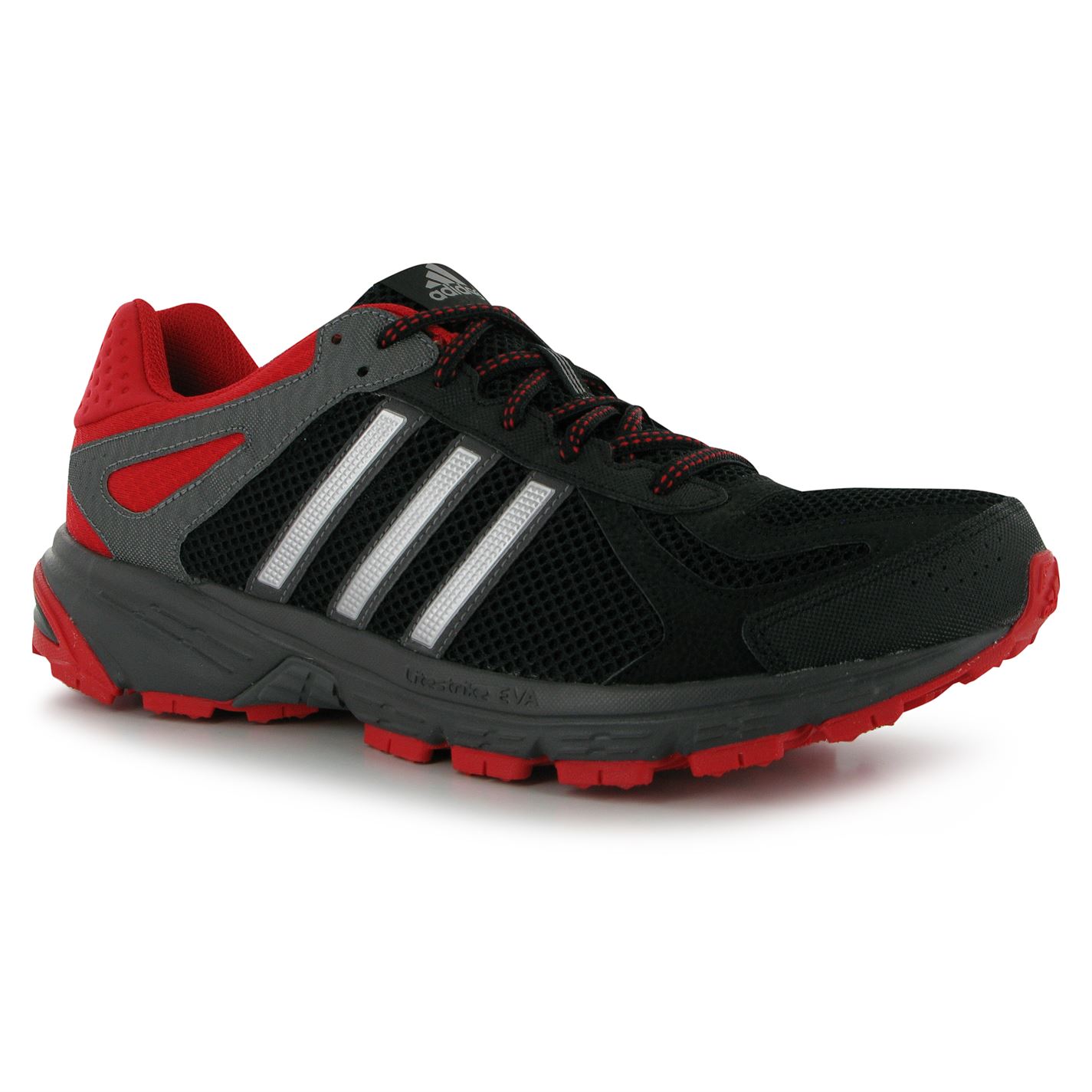 Adidasi alergare adidas Duramo 5 pentru Barbati negru rosu