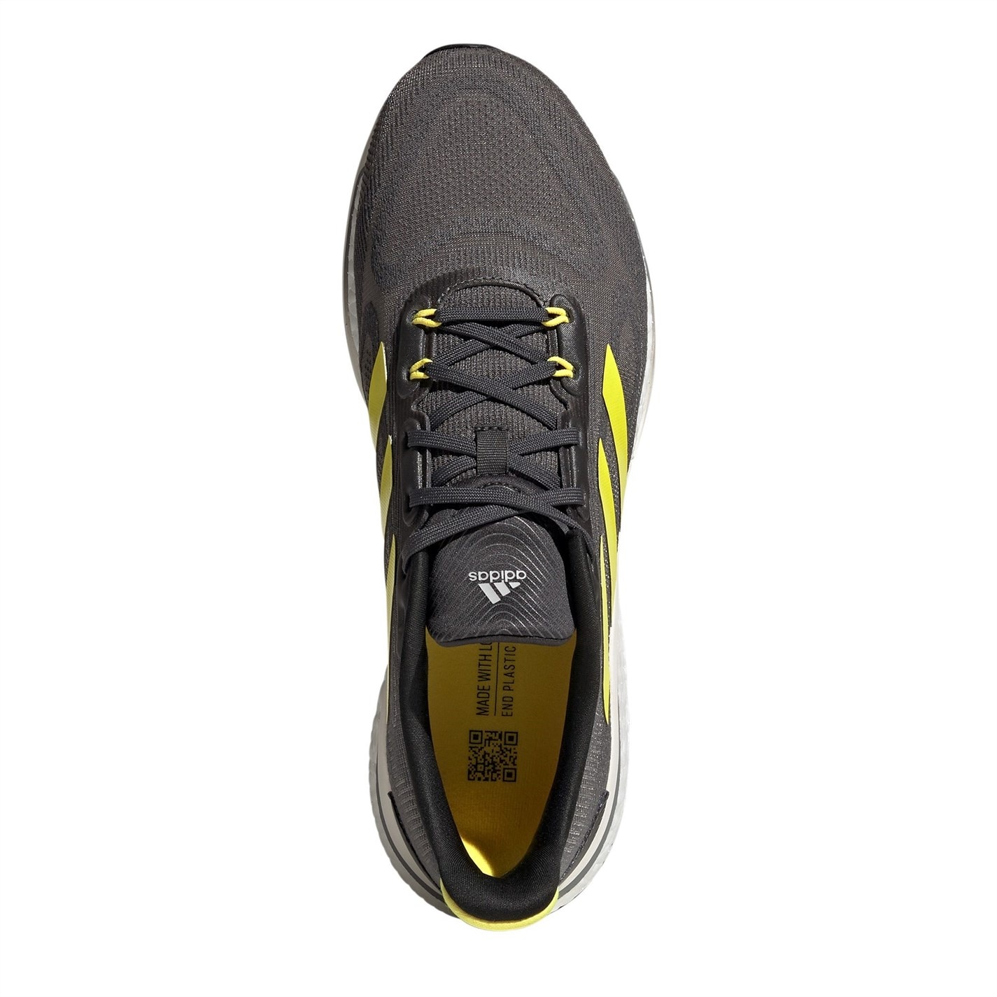 Adidasi alergare adidas Supernova Plus pentru Barbati gri galben alb