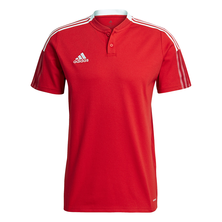 Adidas Tiro 21 Polo rosu GM7365 pentru Barbati