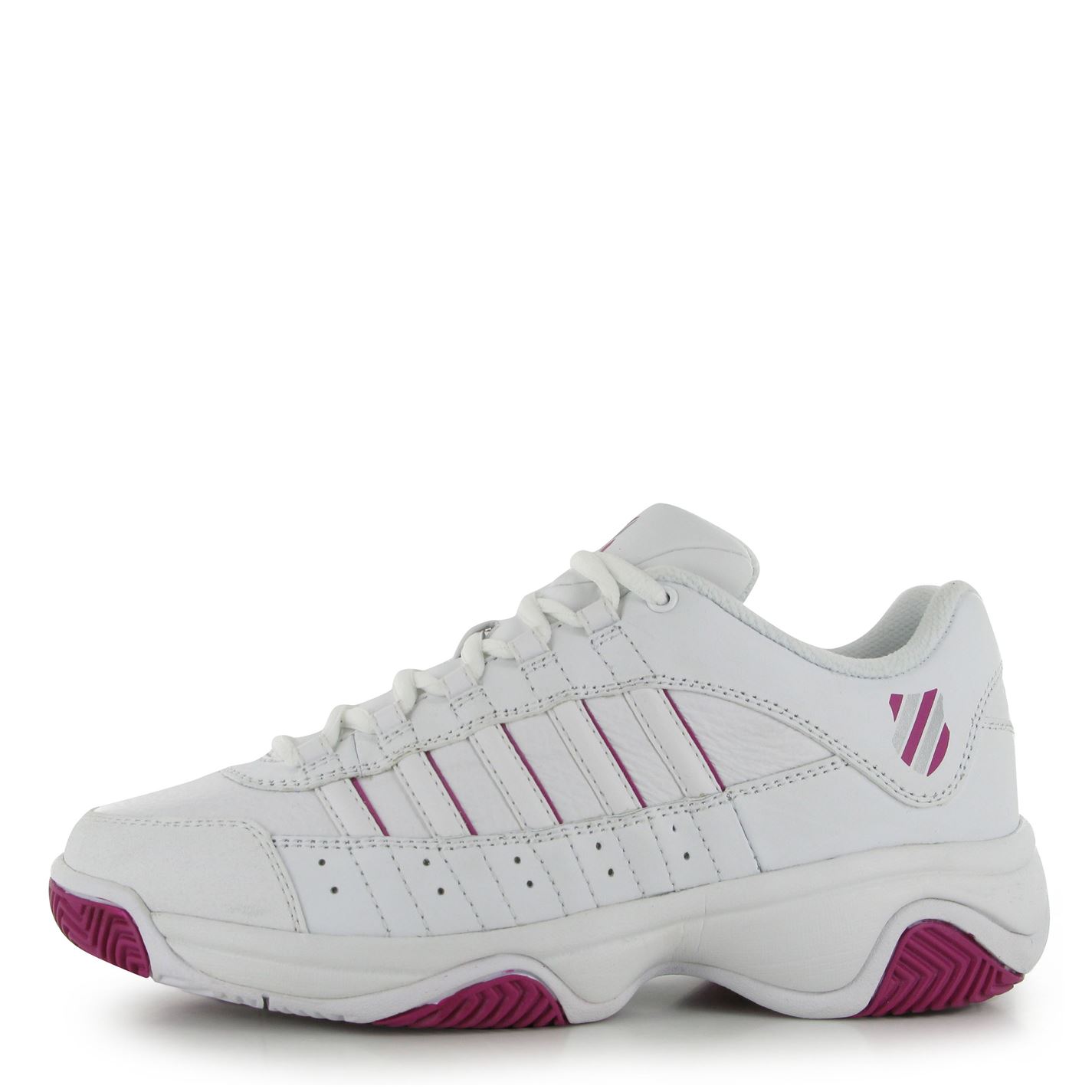 Adidasi de Tenis K Swiss Court Blast pentru Femei alb roz inchis