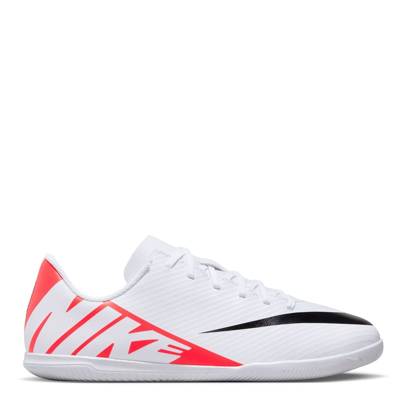 Adidasi fotbal de sala Nike Mercurial Vapor Club pentru copii rosu inchis alb
