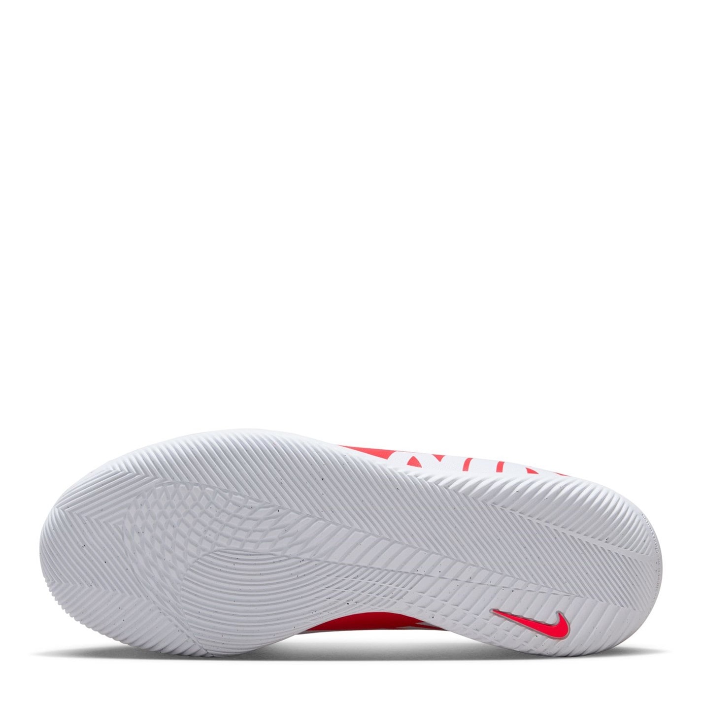 Adidasi fotbal de sala Nike Mercurial Vapor Club pentru copii rosu inchis alb