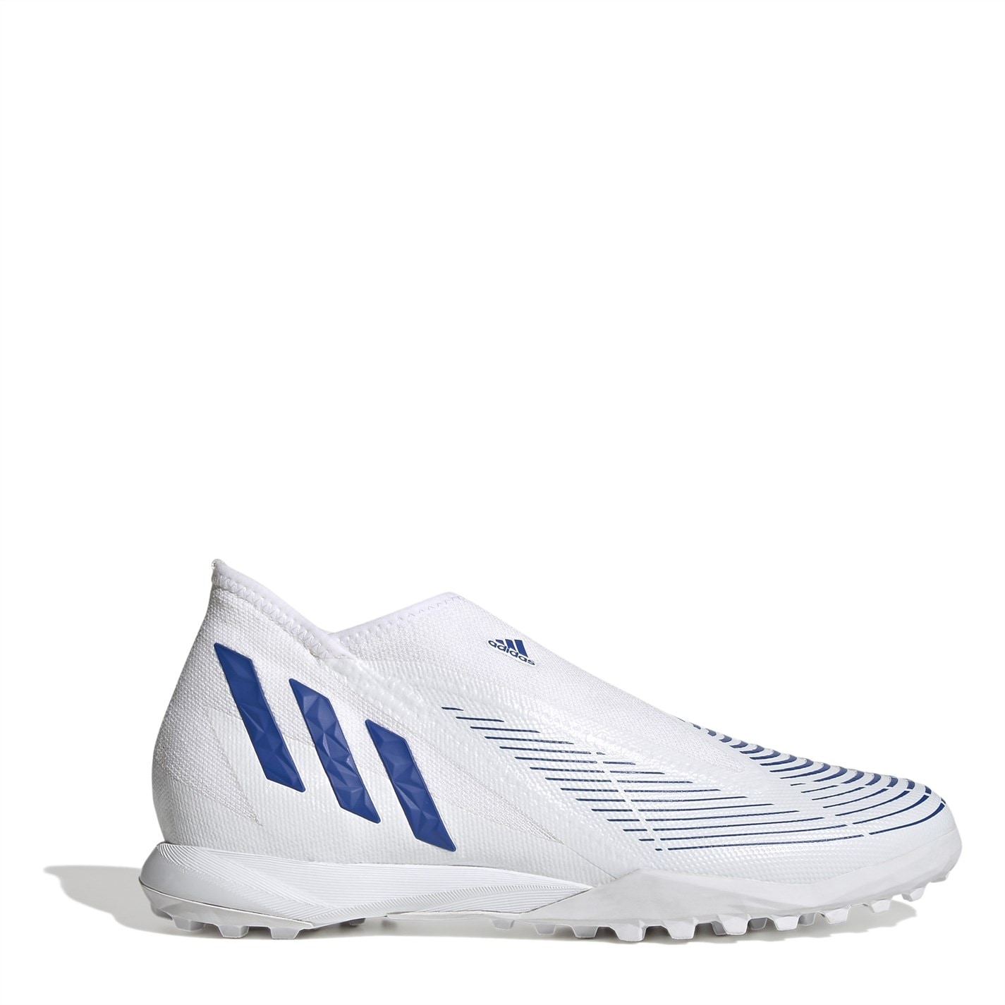 Adidasi Gazon Sintetic adidas Predator .3 Laceless alb albastru