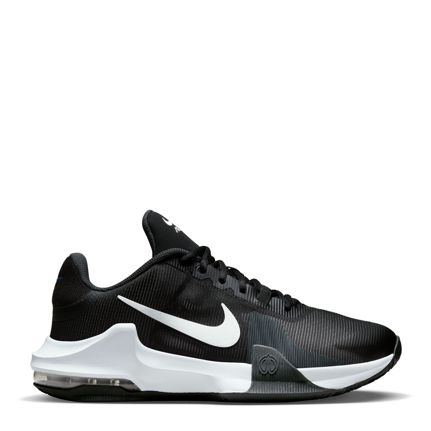 Adidasi pentru Baschet Nike Air Max Impact 4 pentru Barbati negru alb