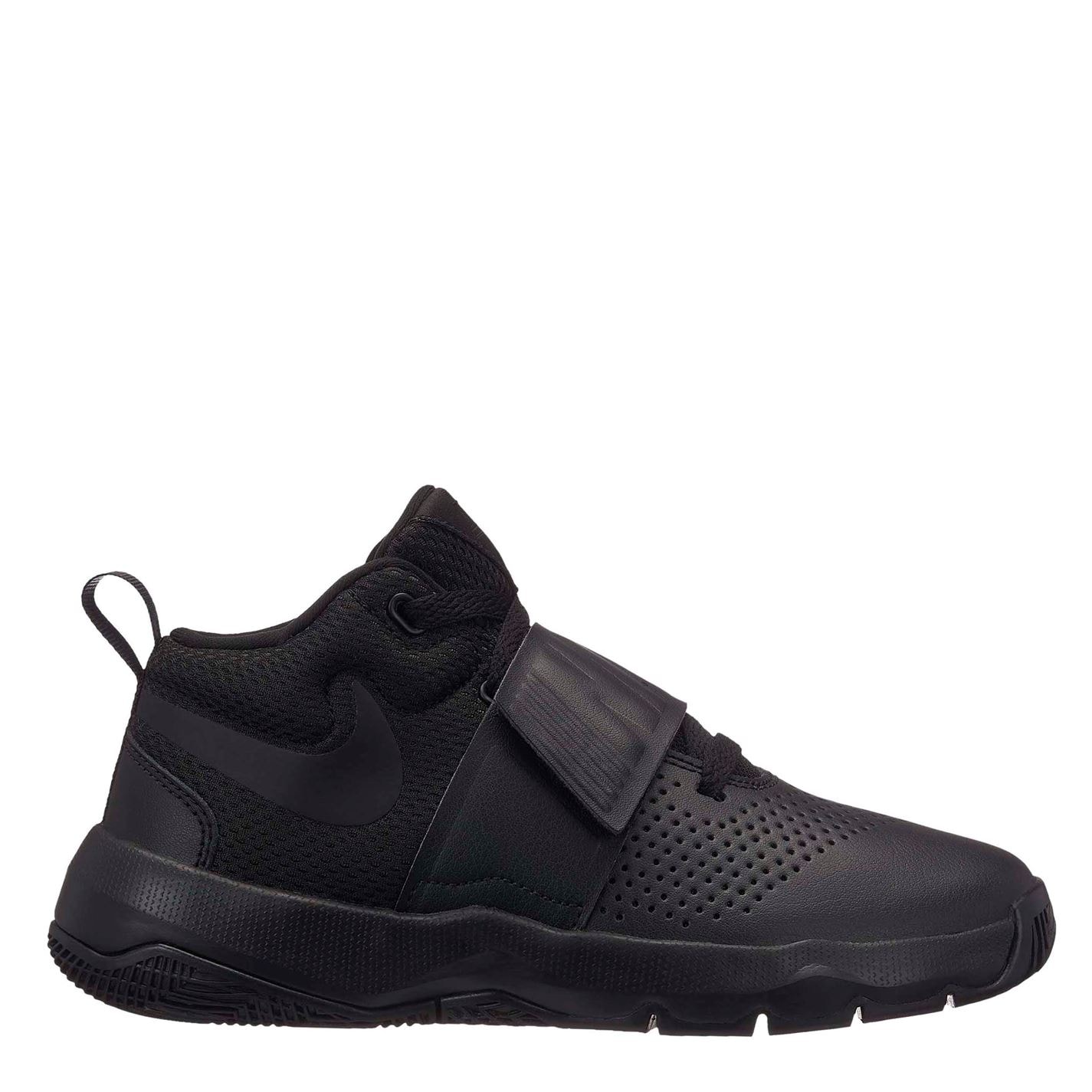 Adidasi pentru Baschet Nike Team Hustle D8 pentru baietei negru