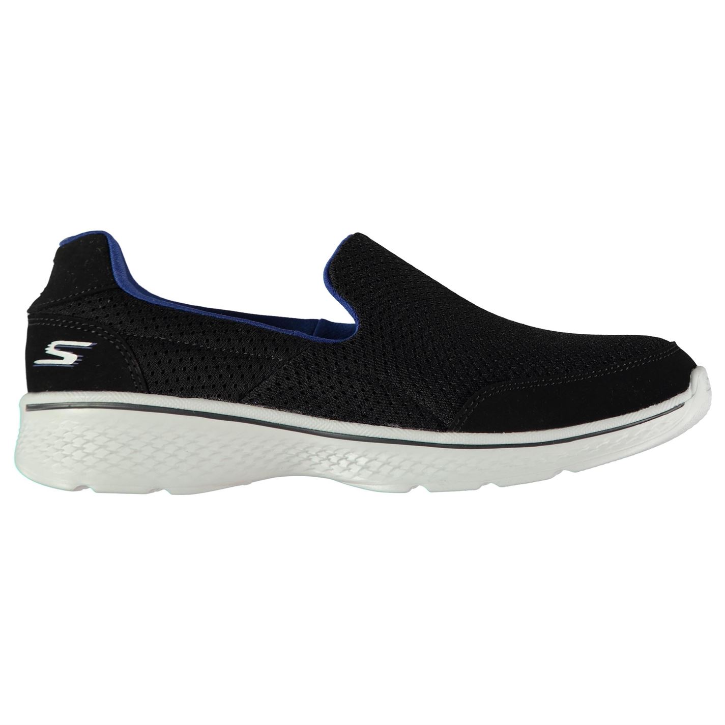 Adidasi sport Adidasi Skechers Go Walk 4 pentru copii negru albastru