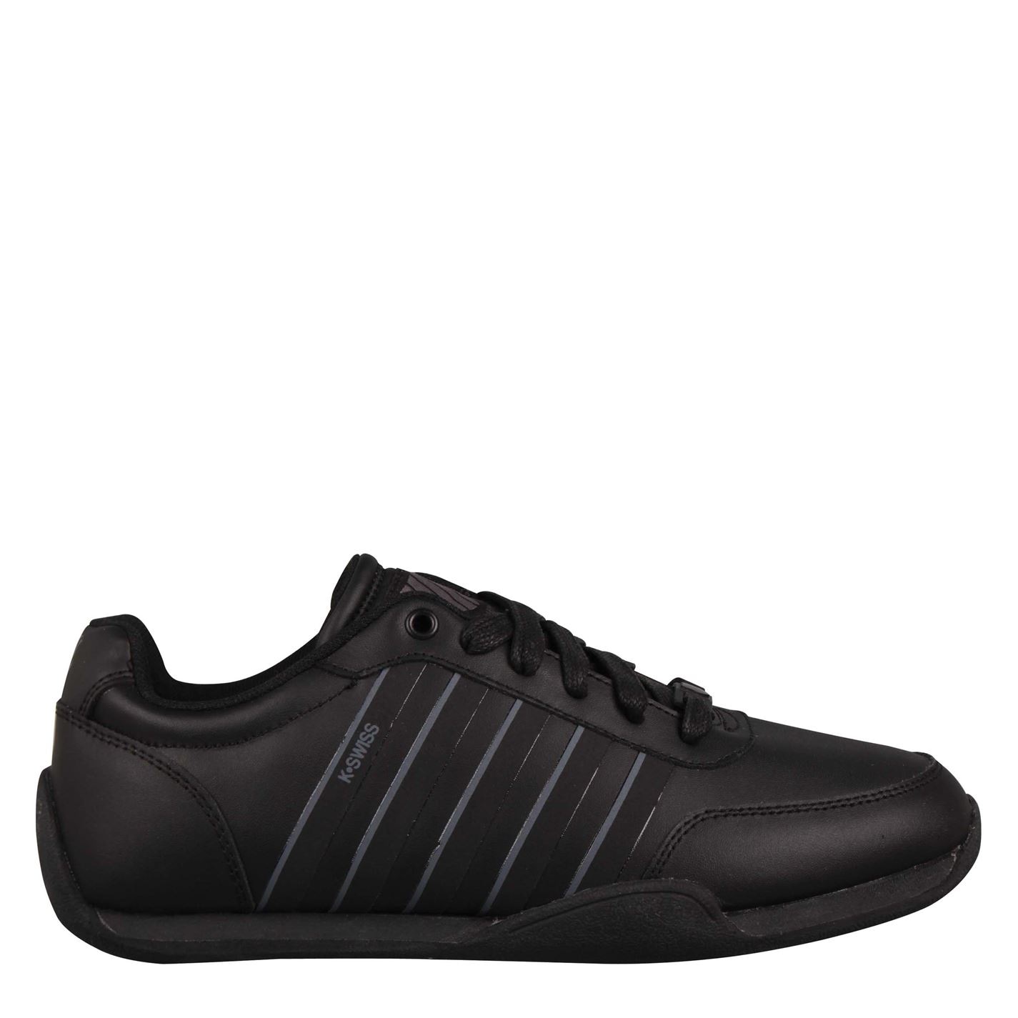 Adidasi sport K Swiss Harvey pentru copii negru gri carbune