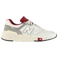 Adidasi sport New Balance 997 din piele alb