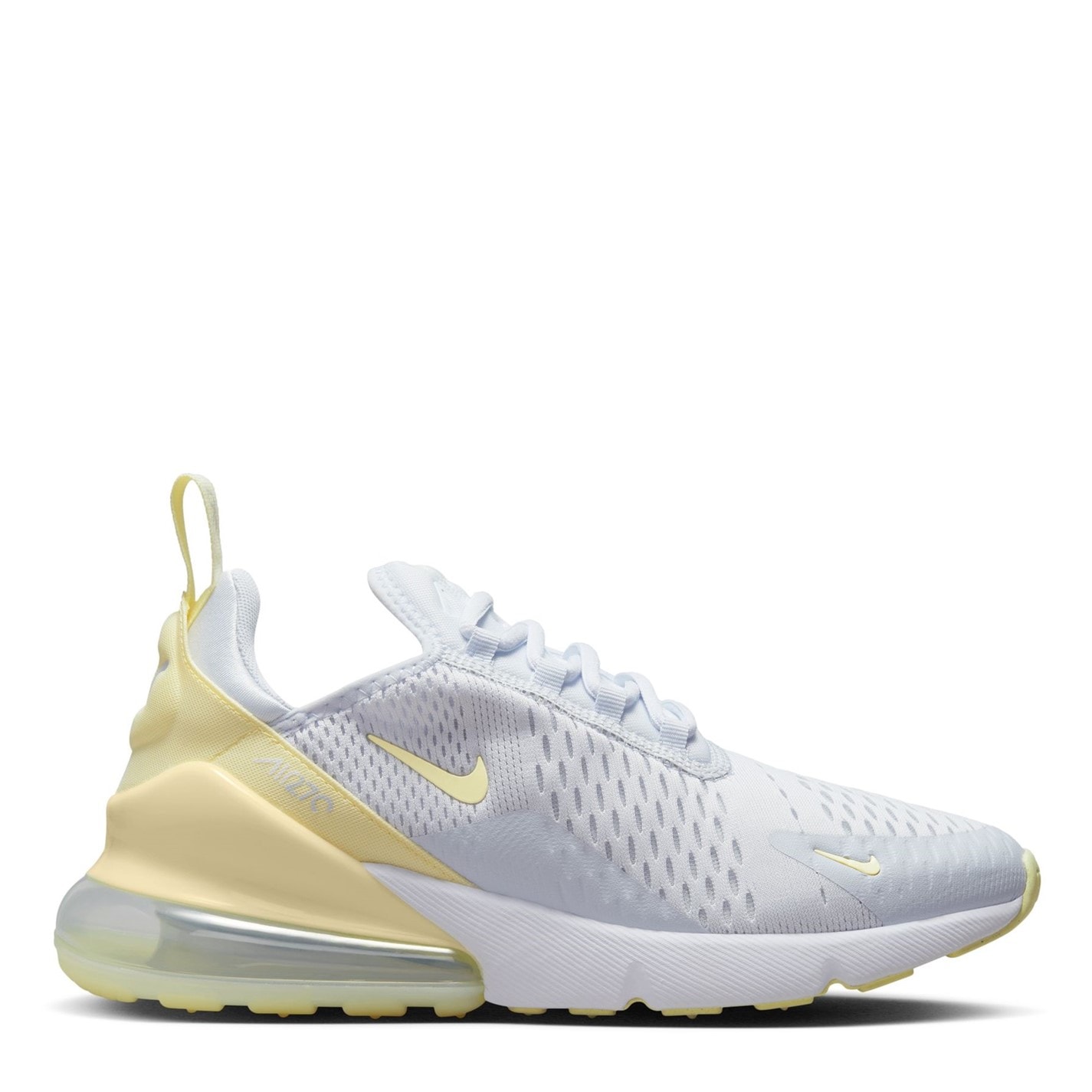 Adidasi sport Nike Air Max 270 pentru Femei alb gri galben