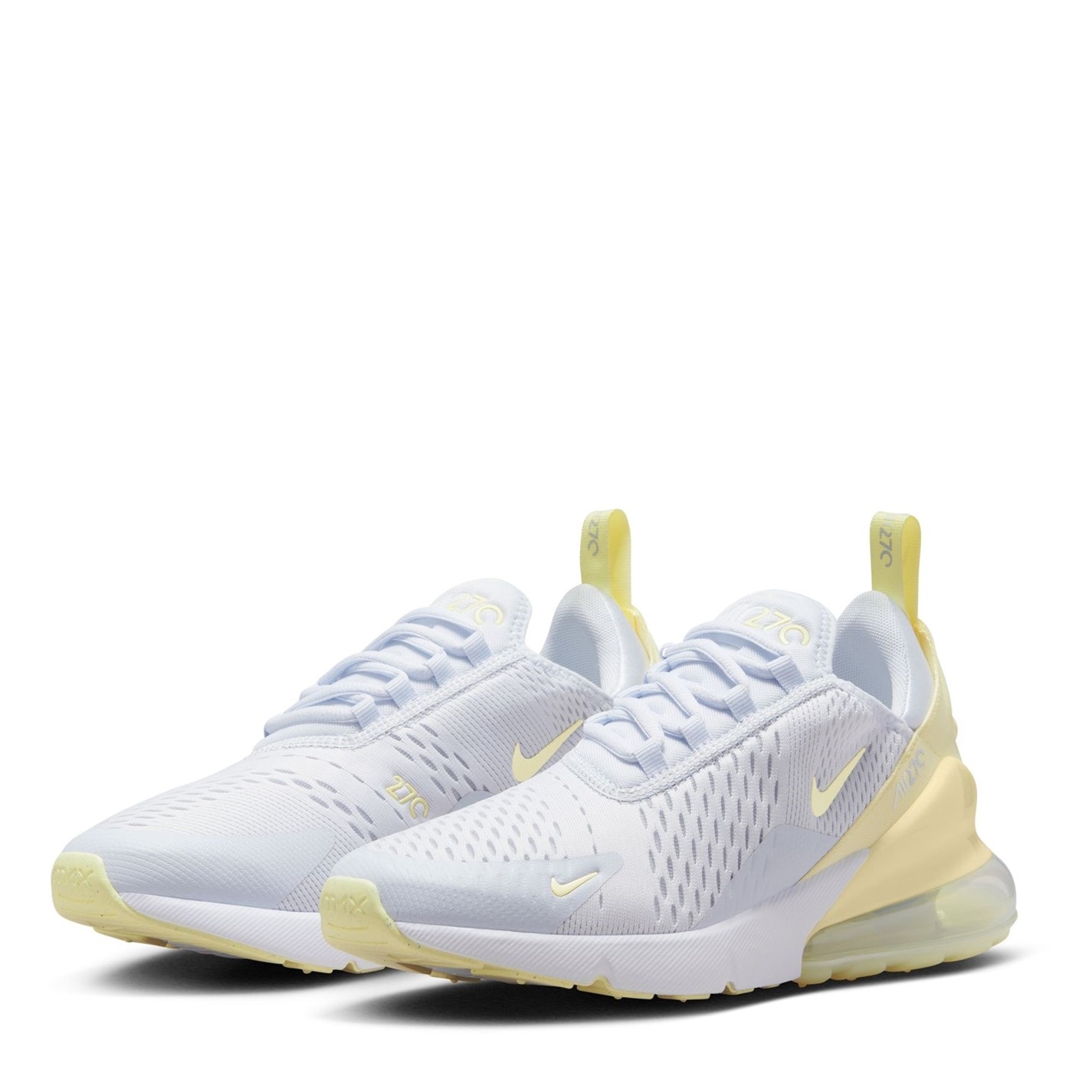 Adidasi sport Nike Air Max 270 pentru Femei alb gri galben