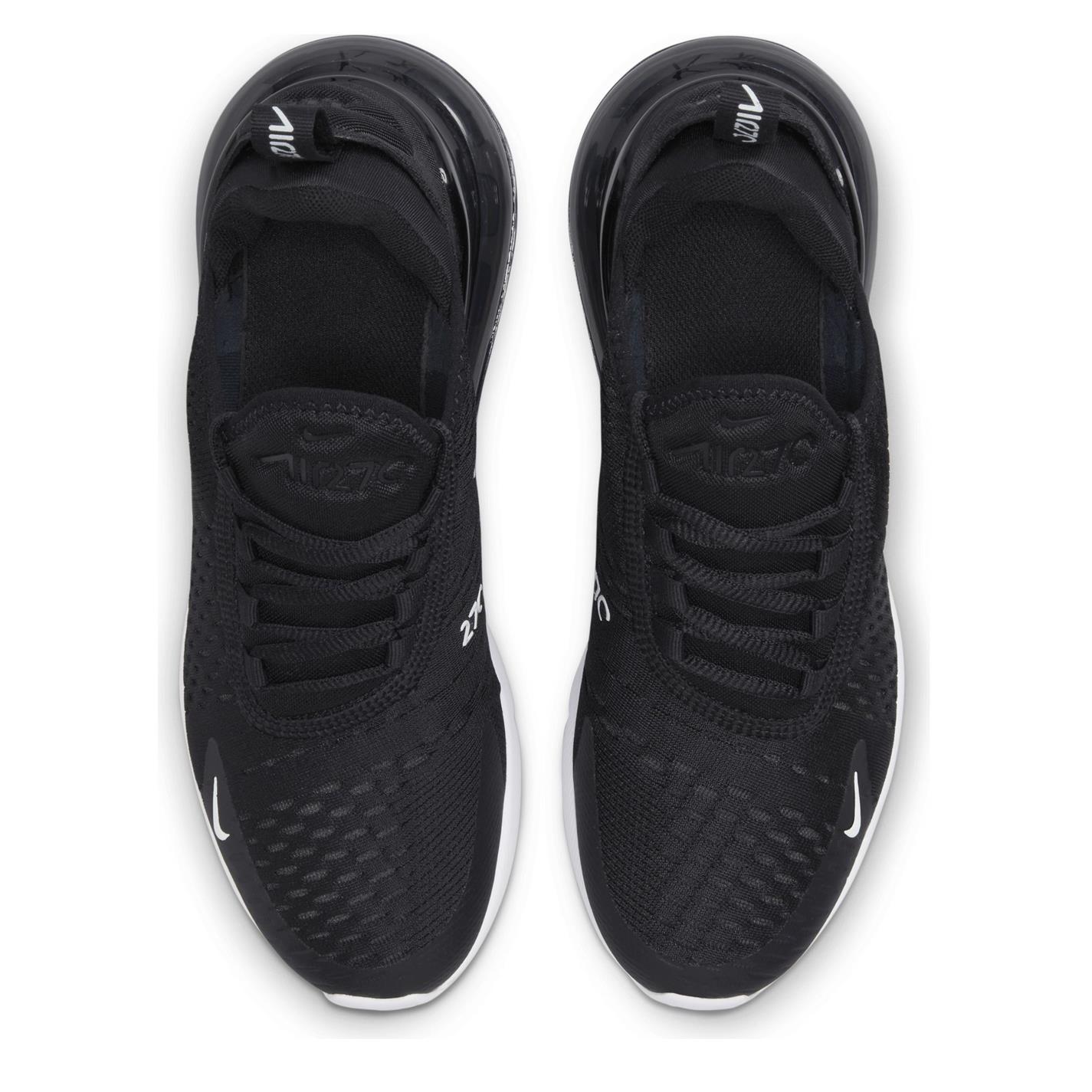 Adidasi sport Nike Air Max 270 React pentru copii negru alb