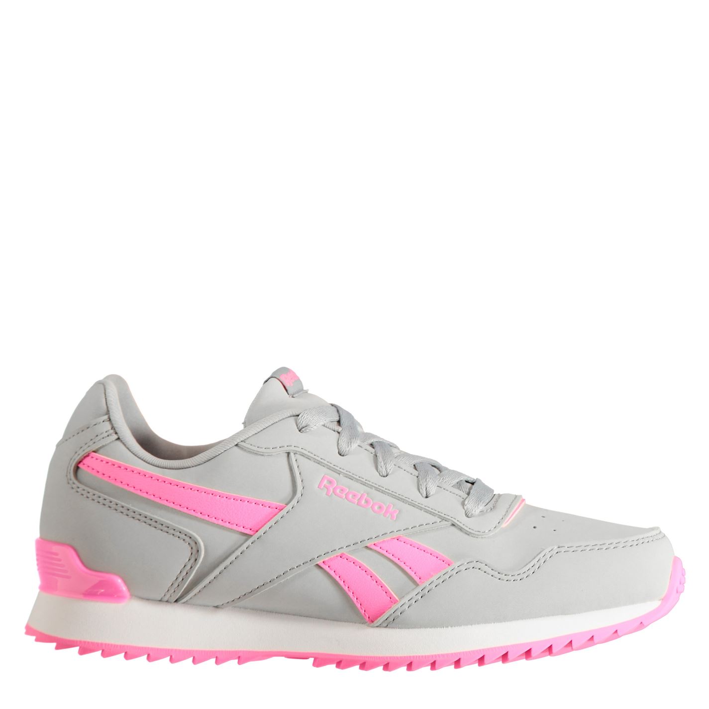 Adidasi sport Reebok Glide Rip Clip Child pentru fete gri roz